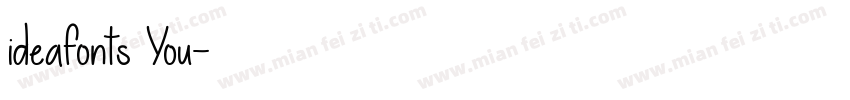 ideafonts You字体转换